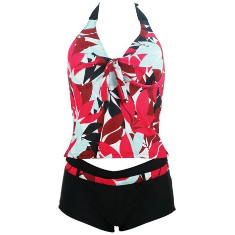 Two Piece Pregnant Swimsuit Tankini Sexy Floral Halter