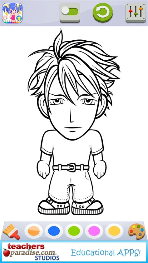 Anime Manga Coloring Book Game For Android Apk Download