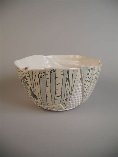 Marney McDiarmid Porcelain Bowl Bowl Porcelain Bowl Tableware