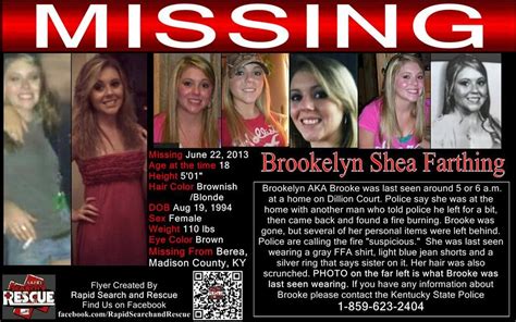 Current Missing In The Us To Assist With Amber Alerts And Missing Person Cases Through Flyer And