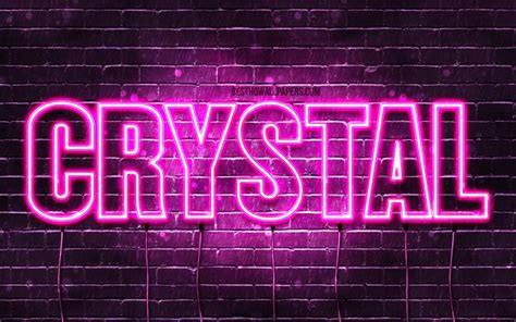 Download Wallpapers Crystal 4k Wallpapers With Names Female Names