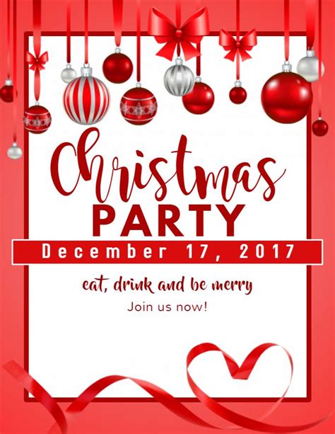 Christmas Party Template Free Choose From Hundreds Of Designs
