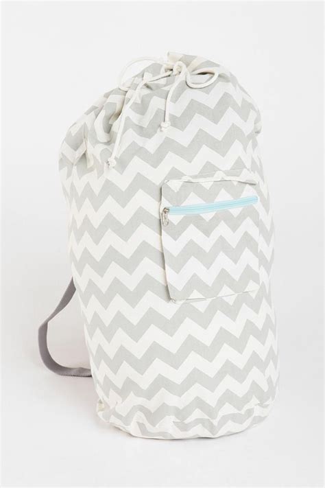 Assembly Home Zigzag Over-The-Shoulder Laundry Bag | Bags, Laundry bag gambar png