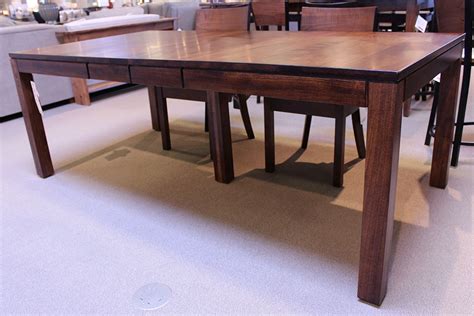 Brown Maple Dining Table Redekers Furniture