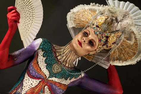 The Empress In Swiss Bodypainting Festival 2013 Lugano