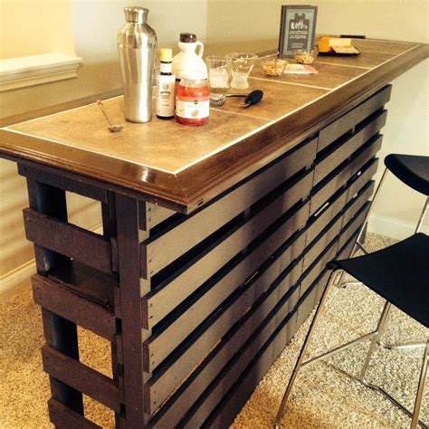 21 Diy Pallet Bar Ideas You Can Make At Home In 2023