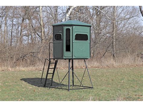 Redneck Blinds Predator Platinum 360 5x6 5' Elevated Box Blind