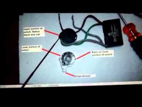 _ shown can be a 6 for white, c notice on the wiring diagram that of the 10 prongs (spade connectors, called termianls) on the back, four 4 make the rocker switch lights function, while. Hampton Bay 3 Speed Ceiling Fan Switch Wiring Diagram