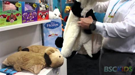 Use as a snuggly pillow or as a soft, plush pet. Pillow Pets Jumbo Stufferz - YouTube