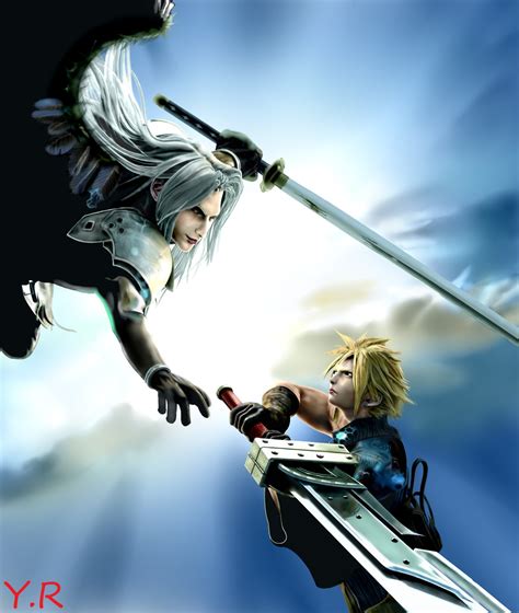 Cloud And Sephiroth Wallpaper Images