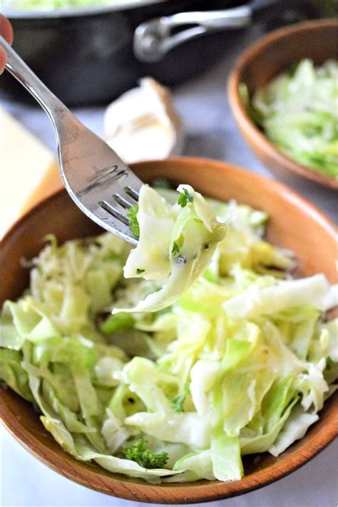 Add cabbage, salt, pepper, and red pepper flakes; Super Easy Garlic Butter Cabbage Stir Fry - Stylish Cravings
