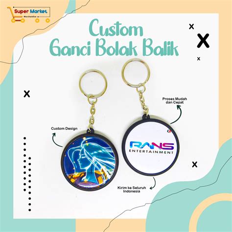 Jual 𝐊𝐄𝐋𝐈𝐏𝐀𝐓𝐀𝐍 𝟐𝟎𝐏𝐂𝐒 Custom Ganci 2 Sisi Cetak Gantungan Kunci 2sisi