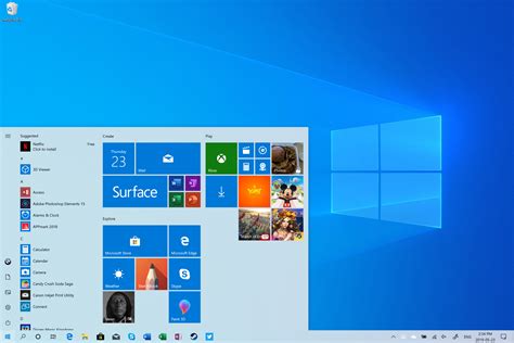 Light Theme And Start Menu Changes Windows 10 May 2019