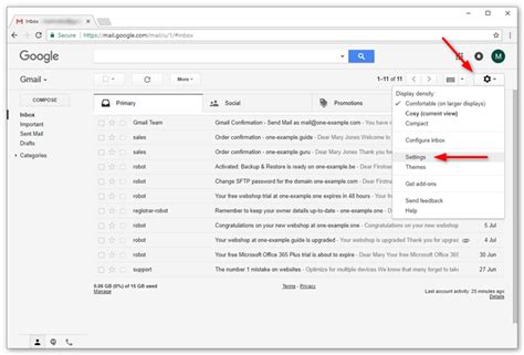 Setting Up Gmail For Pop3 And Smtp Digital Web Frame