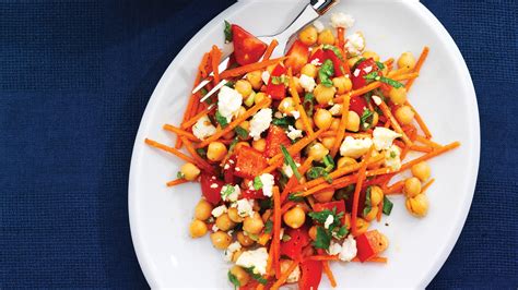 Moroccan Chickpea Salad Recipe Clean Vegetarian Salads