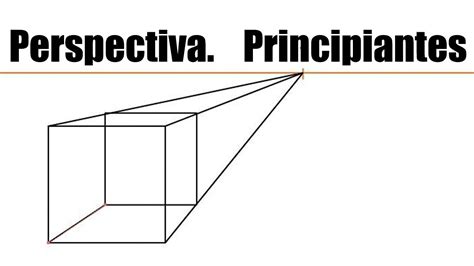 Tutorial Perspectiva Principiante 1 Punto De Fuga Crear Un Cubo