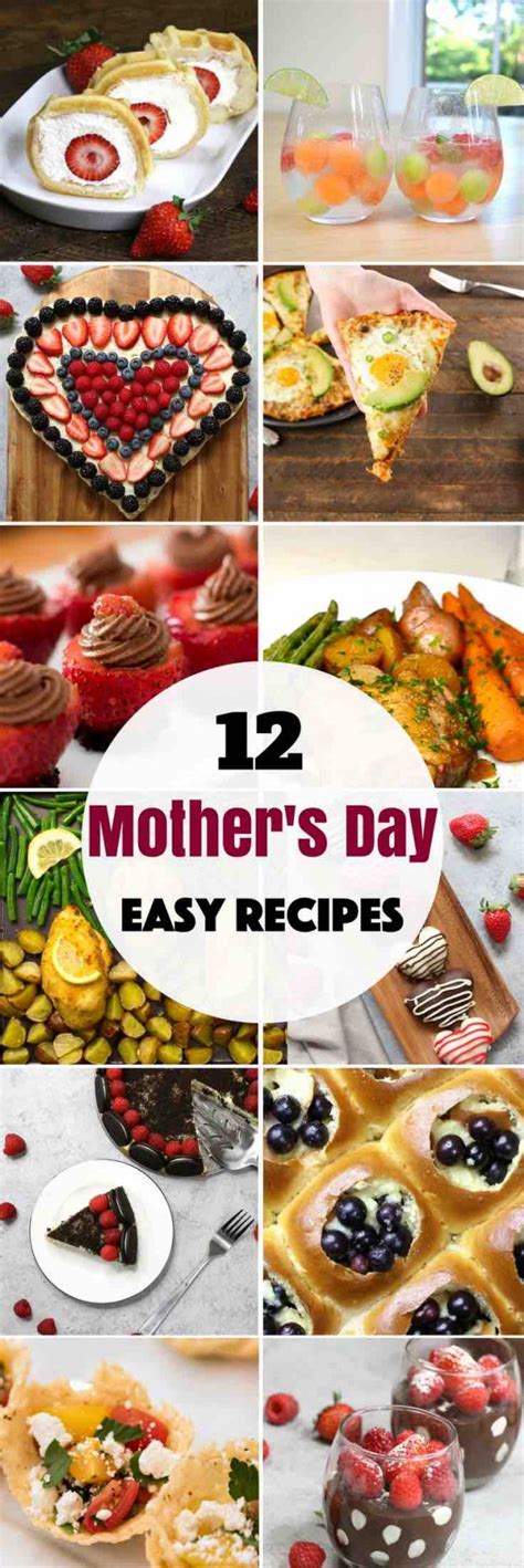 12 Easy Mothers Day Recipes Tipbuzz