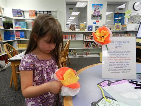 One Sweet World Crafts At The Library