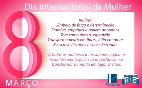 8 De MarÇo Dia Internacional Da Mulher