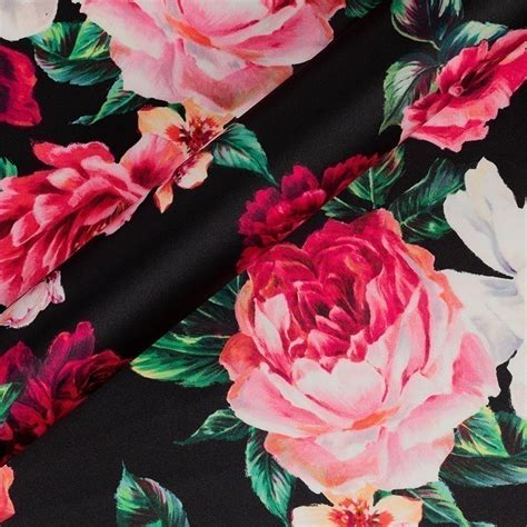 Floral Print Silk Crepe Satin Carnet Couture Ss 2021 C57769 Carnet