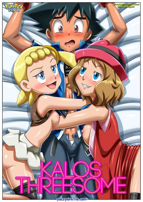 Kalos Threesome Pokemon PalComix Porn Comic AllPornComic