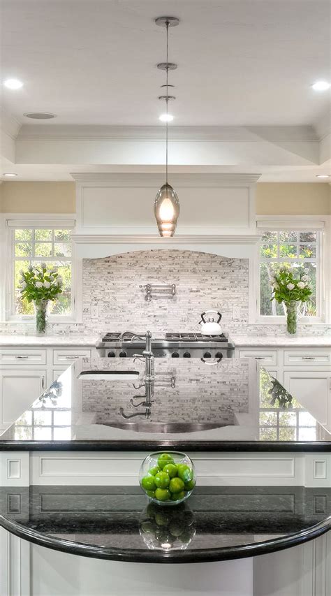 The best backsplash ideas for black granite countertops. cihuy: Best Kitchen Backsplash Ideas With Black Granite ...