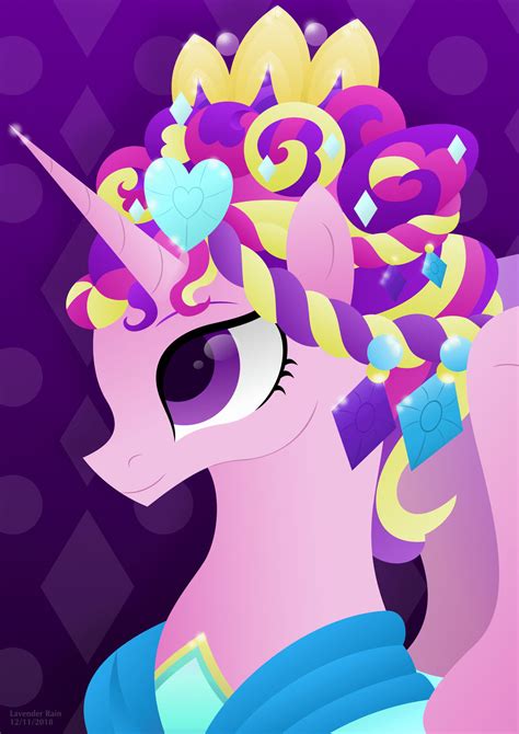 Princess Of The Crystal Empire Speed Paint By Lavenderrain24 On