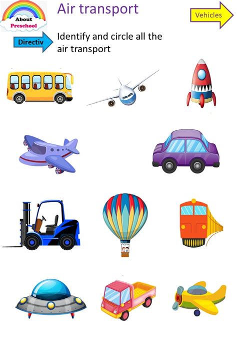 Air Transport – About Preschool