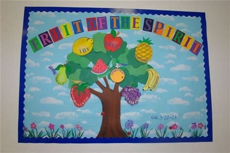 Sunday School Bulletin Boards Fruit Of The Spirit Bulletin Board