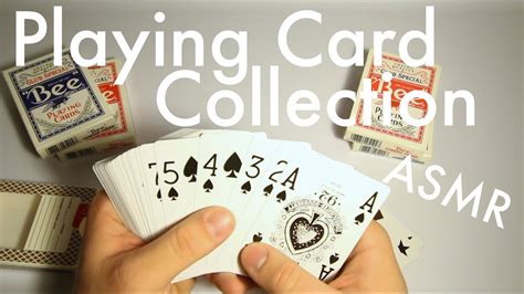Asmr Playing Card Collection Softly Spoken Youtube