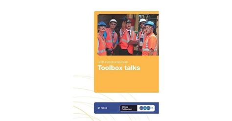 Toolbox Talks Gt 70013 By Citb Constructionskills