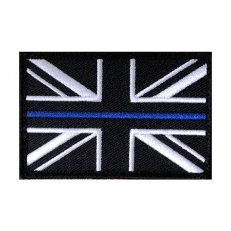Thin Blue Line Patch Policeuk