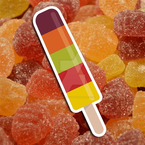 Fruit Pastille Lolly By Circusminddesigns On Deviantart