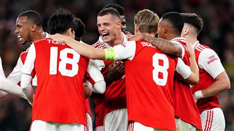 Arsenal 1 0 Psv Sweet Xhaka Finish Sees Gunners Pass Tough European