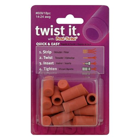 Posi Twist Wire Connectors 14 24 Gauge