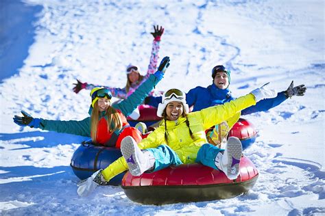 Snow Tubing Is Back At Hawk Island In Lansing
