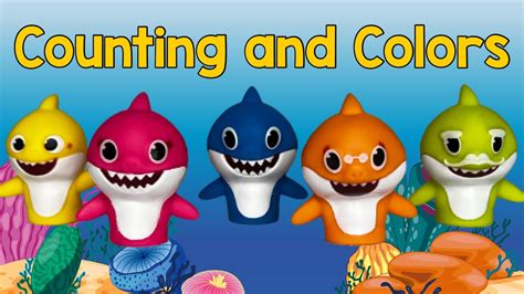 Baby Shark Counting And Colors Learning Videos For Toddlers Kids
