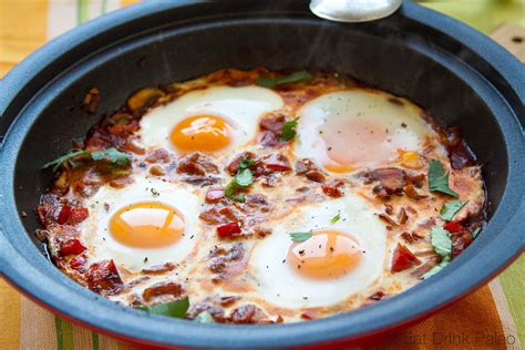 Shakshouka Moroccan Baked Eggs Recipe