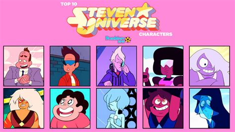 My Top 10 Steven Universe Characters By Rosemary1315 On