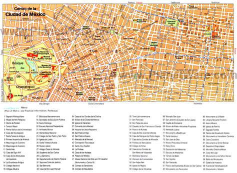 Mexico Kaart Interactieve En Gedetailleerde Plattegronden Van Mexico