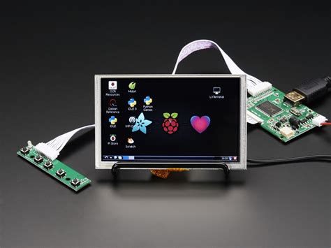 Raspberry Pi Hdmi 4 Pi 5 Display Mit Touch Und Mini Driver