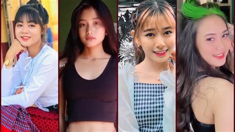myanmar beautiful girls tiktok selection 🇲🇲myanmar tiktok 2021 ️ youtube