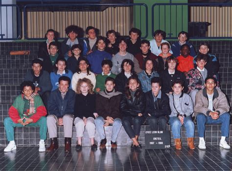 Photo De Classe 2v2s De 1988 Lycée Léon Blum Anc Lycée Du Lac