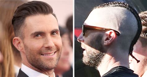 Adam Levine Shaved His Head And Got Cornrows And It S Just A Lot To Process Adam Levine