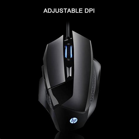 Hp G200 Professional Wired Gaming Mouse 6 Button Adjustable 4000 Dpi