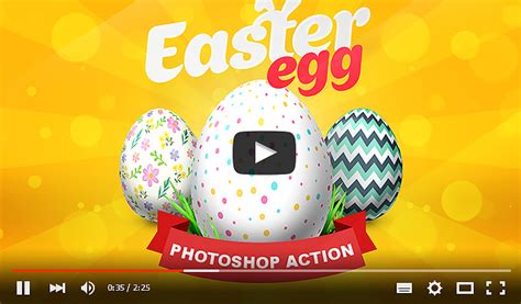 Easter Egg Photoshop Action By Lilbro Graphicriver