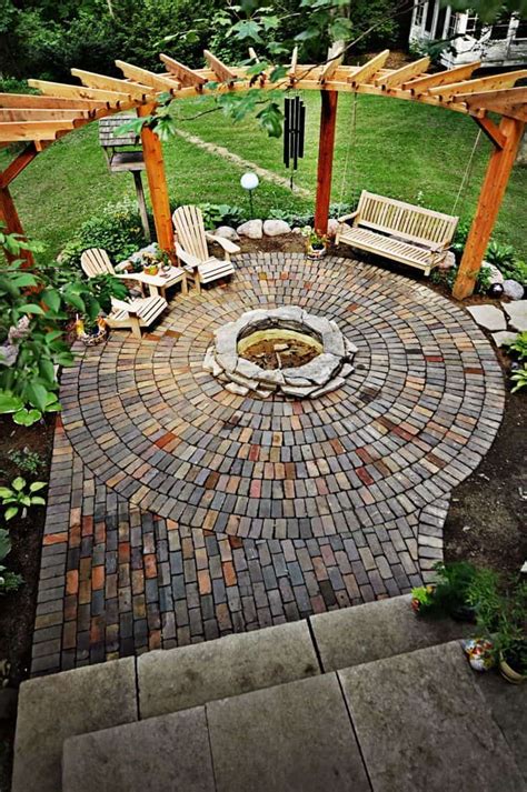 How To Be Creative With Stone Fire Pit Designs Backyard Diy Modern