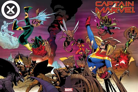 Revenge Of The Brood Reading Order The X Men And Captain Marvel Crossover