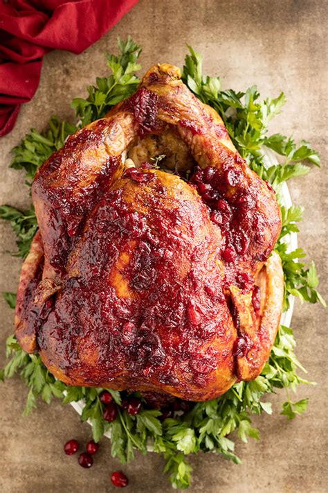 Cranberry Glazed Turkey Countryside Cravings
