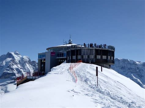 Ski Resort Schilthorn Mürrenlauterbrunnen Skiing Schilthorn